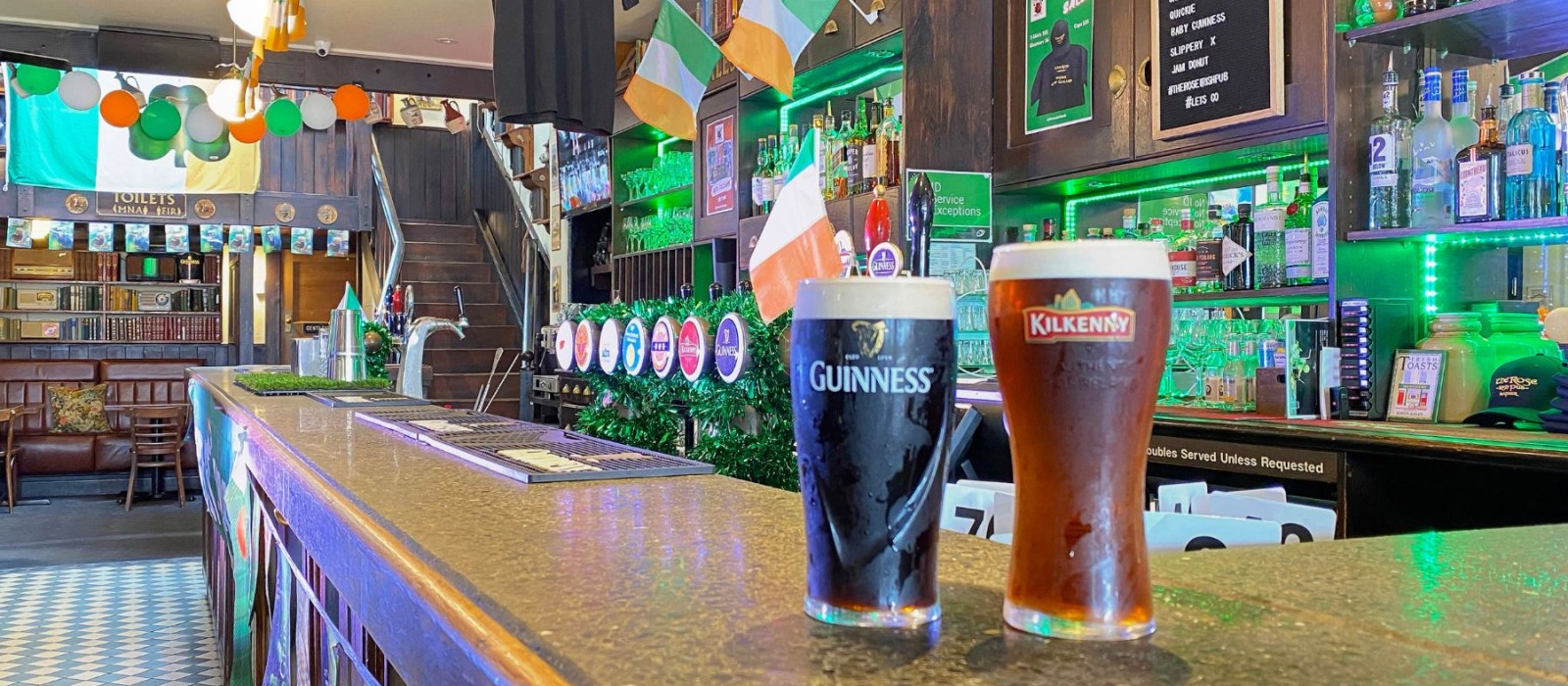 A Great Selection of Beers. 