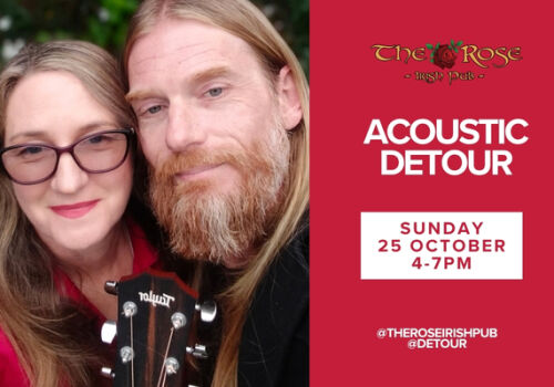 Acoustic Detour 4-7pm Sunday 25 October. 