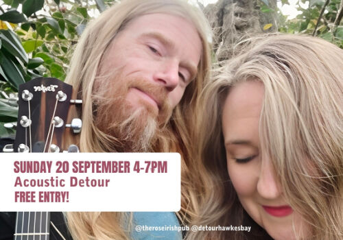 Acoustic Detour 4-7pm Sunday 20 September. 