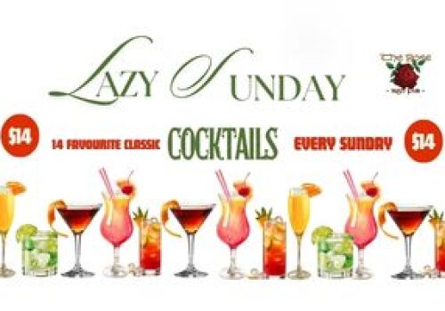 Lazy Sunday 14 Favourite Classic Cocktails - $14. 