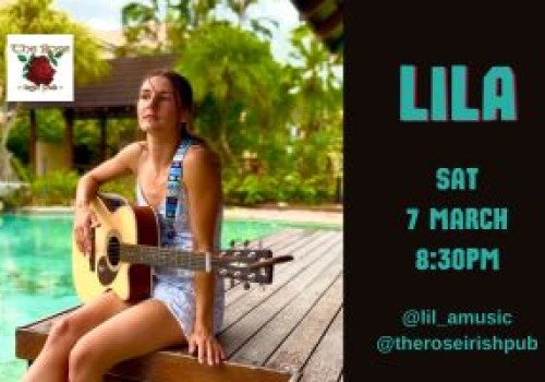 Lila Live - Sat 7 March. 