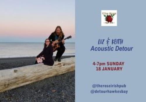 Liz, Keith & Friends, Sunday 18 January. 