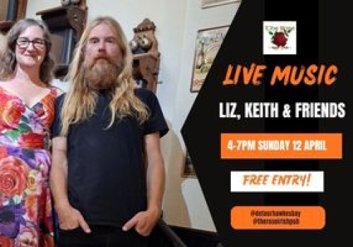 Liz, Keith & Friends - Sunday 12 April. 