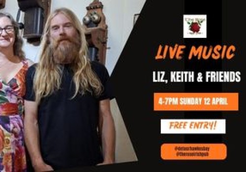 Liz, Keith & Friends - Sunday 12 April. 