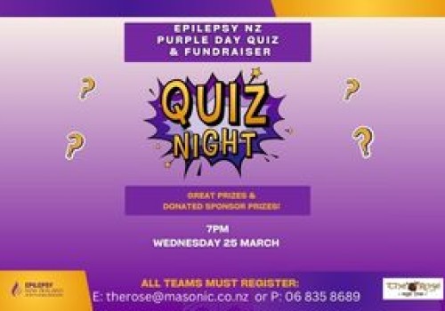 Purple Night Quiz Night - 7pm Weds 25 March. 