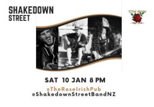 Shakedown Street - Saturday 10 January. 