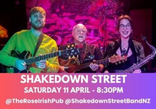 Shakedown Street - Saturday 11 April. 