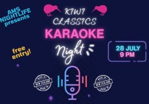 Kiwi Classics Karaoke Night - Tuesday 28 July 9pm. 