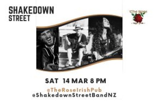Shakedown Street - Saturday 14 March. 